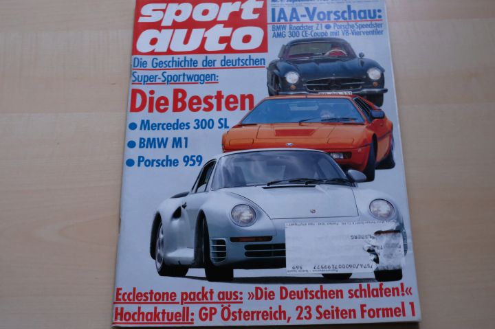 Sport Auto 09/1987